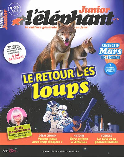 Front cover_L' Eléphant junior, n°6. Le retour des loups