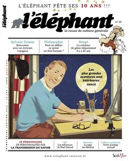 Couverture_L'El&eacute;phant : la revue, n&deg;41
