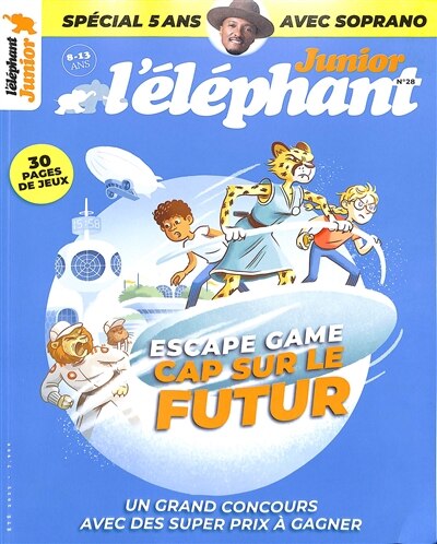 Couverture_L'Eléphant junior, n°28