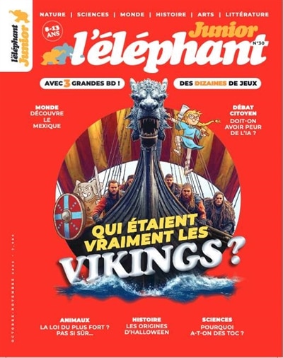 Front cover_L' Eléphant junior, n°30