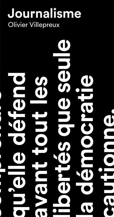 Front cover_Journalisme