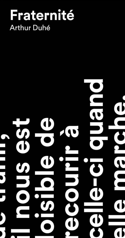Front cover_Fraternité