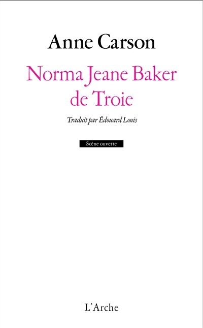 Couverture_Norma Jeane Baker de Troie