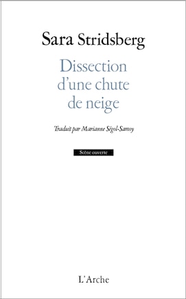 Dissection d'une chute de neige