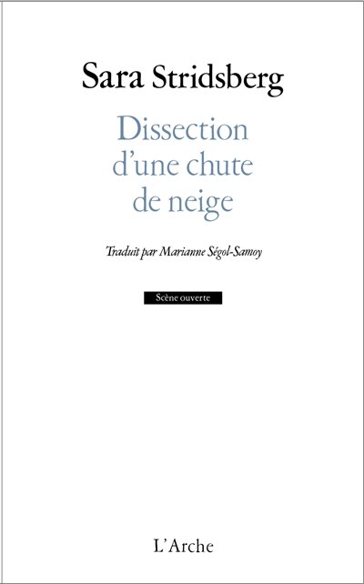 Front cover_Dissection d'une chute de neige