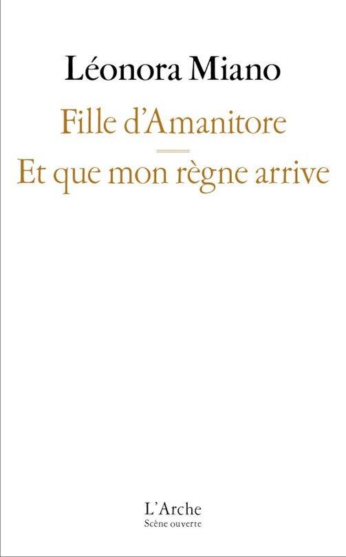 Front cover_Fille d'Amanitore ; Et que mon règne arrive
