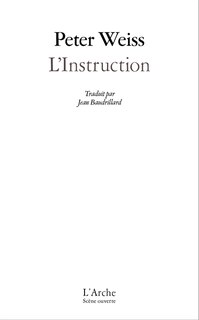 Couverture_L'instruction : oratorio en onze chants ; Ma localité ; Laocoon ou Les limites de la langue