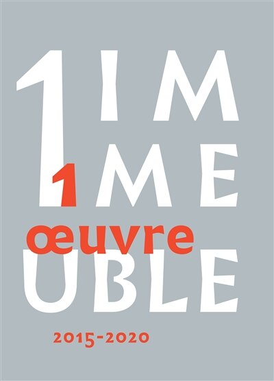 Couverture_1 immeuble, 1 oeuvre : 2015-2020