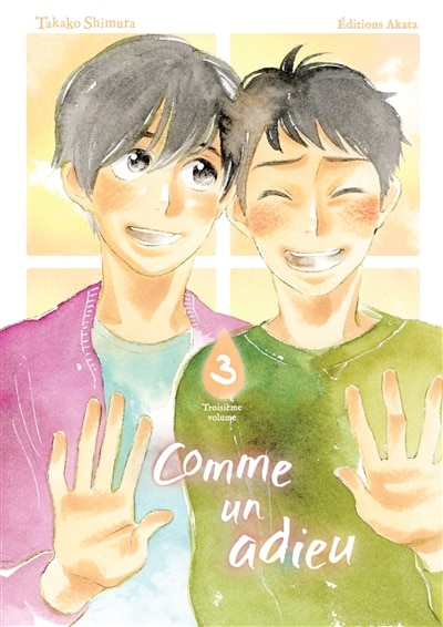 Front cover_Comme un adieu, Vol. 3
