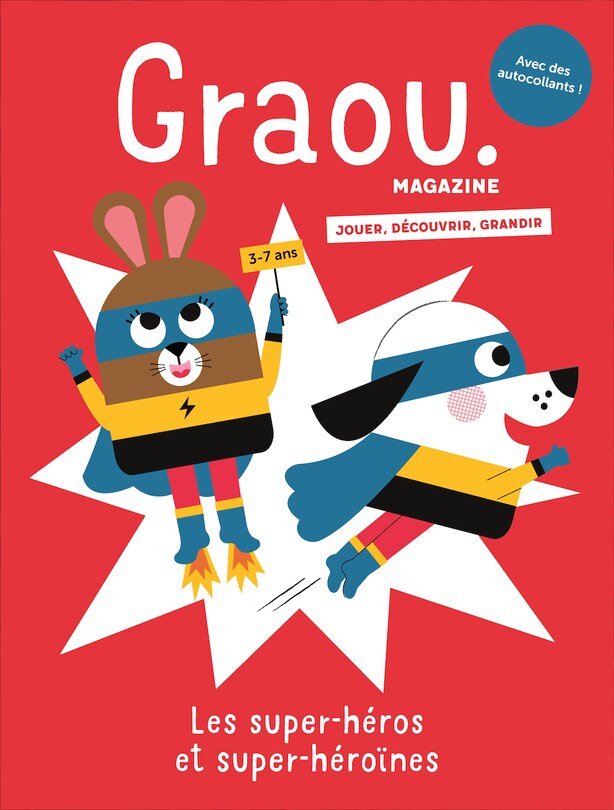 Magazine Graou, no 39: Super-héros et super-héroïnes (Les)