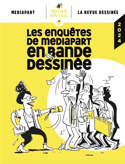 Front cover_Les enquêtes de Mediapart en bande dessinée 2024