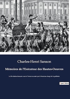 Front cover_Mémoires de l'Exécuteur des Hautes-Oeuvres