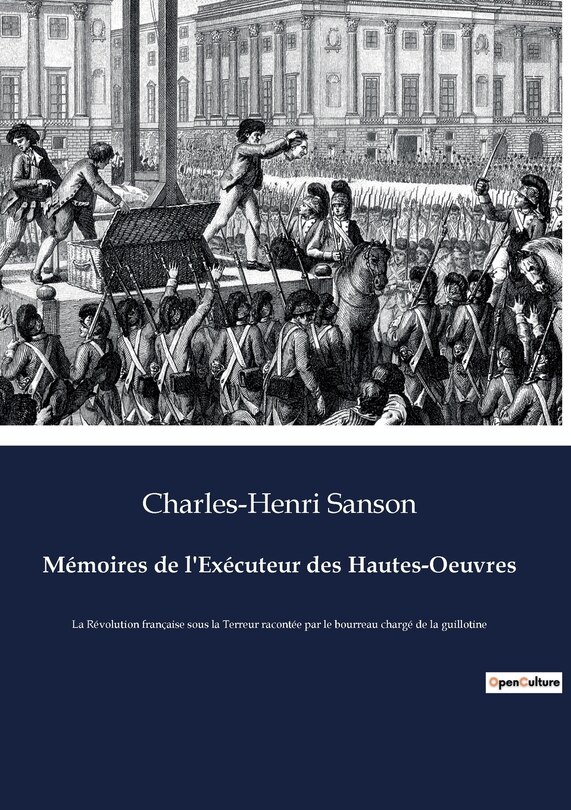 Front cover_Mémoires de l'Exécuteur des Hautes-Oeuvres