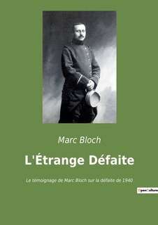 Front cover_L'Étrange Défaite