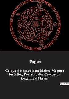 Front cover_Ce que doit savoir un Maître Maçon