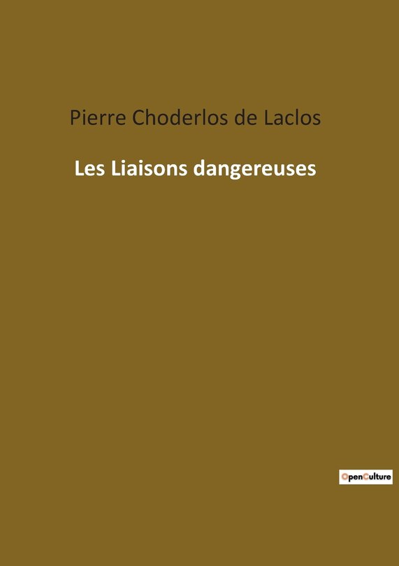 Front cover_Les Liaisons dangereuses