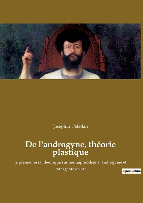 Front cover_De l'androgyne, théorie plastique