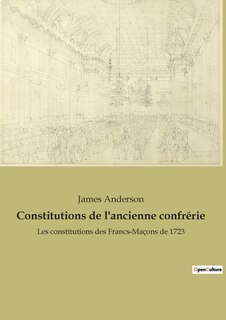 Front cover_Constitutions de l'ancienne confrérie