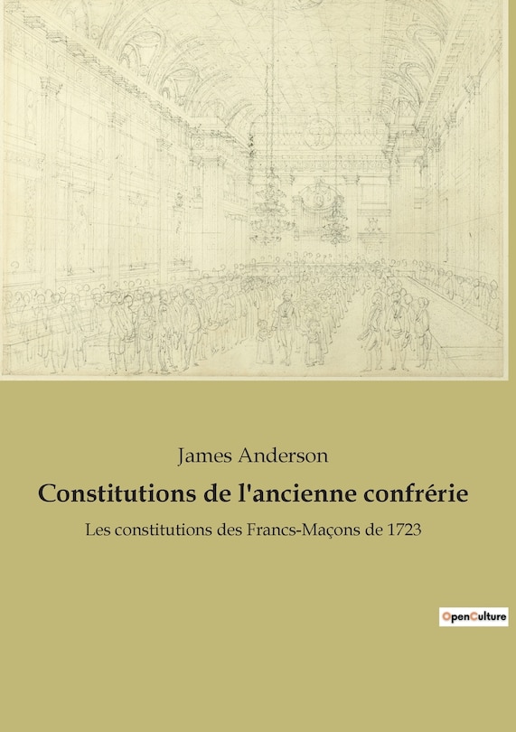 Front cover_Constitutions de l'ancienne confrérie