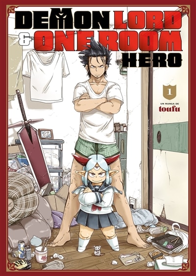 Front cover_Demon lord & one room hero, Vol. 1