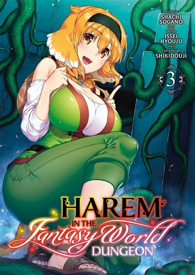 Couverture_Harem in the fantasy world dungeon, Vol. 3