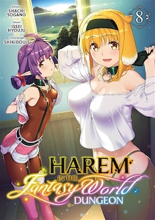 Front cover_Harem in the fantasy world dungeon, Vol. 8