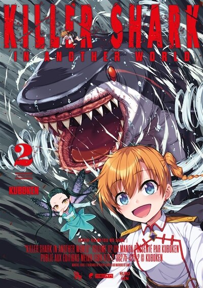 Front cover_Killer shark in another world, Vol. 2