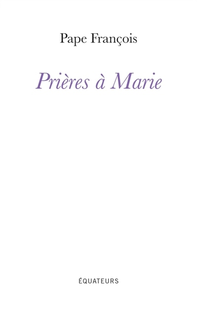 Couverture_Prières à  Marie