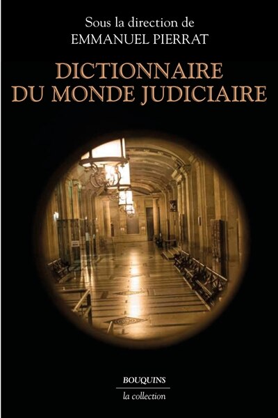 Couverture_Dictionnaire du monde judiciaire