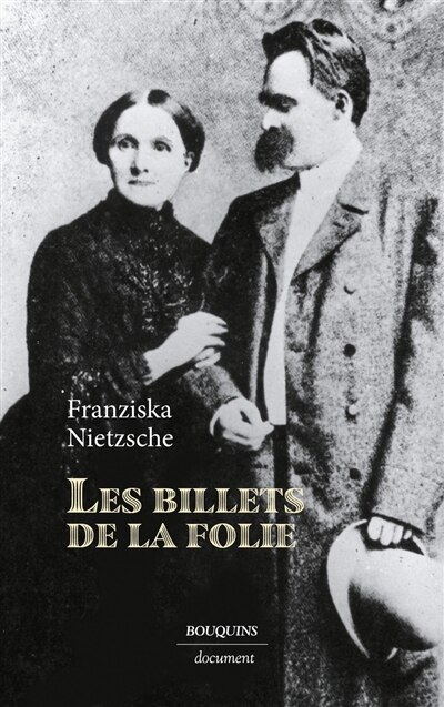 Front cover_Lettres de Franziska Nietzsche à Franz Overbeck ; Les billets de la folie