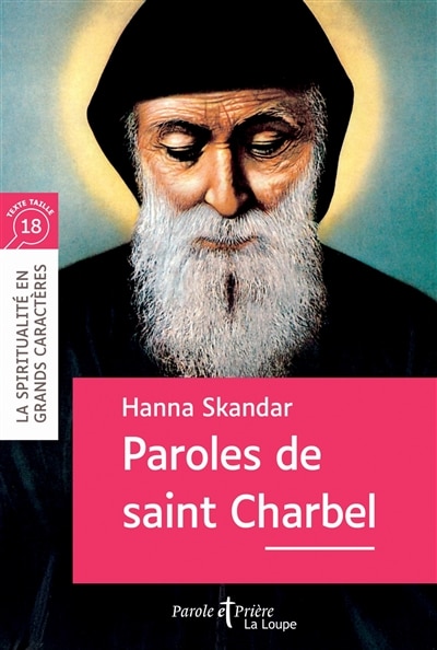 Front cover_Paroles de saint Charbel