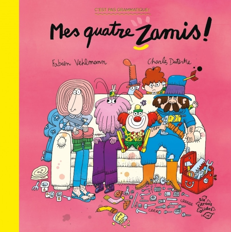 Front cover_Mes quatre zamis !