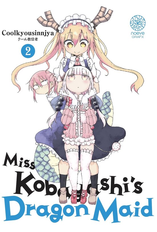 Couverture_Miss Kobayashi's dragon maid, Vol. 2