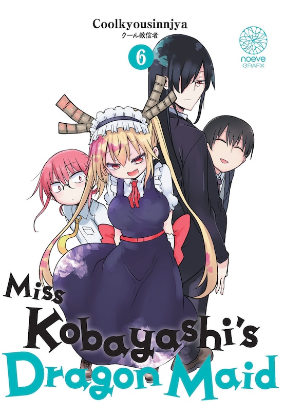 Front cover_Miss Kobayashi's dragon maid, Vol. 6