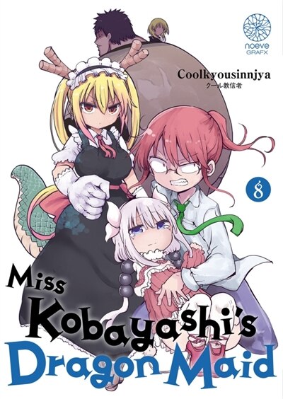 Couverture_Miss Kobayashi's dragon maid, Vol. 8