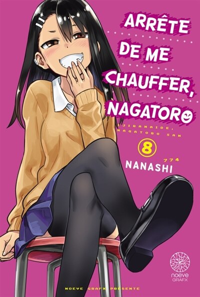 Front cover_Arrête de me chauffer, Nagatoro, Vol. 8