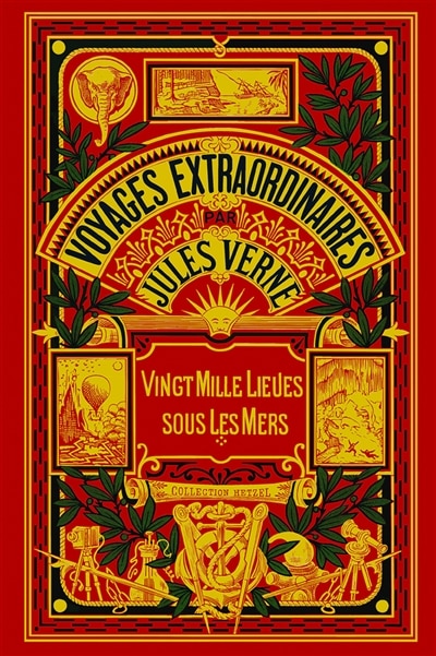 Couverture_Voyages extraordinaires. Vingt mille lieues sous les mers, Vol. 1