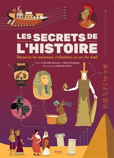 Front cover_Les secrets de l'histoire : découvre les anciennes civilisations en un clin d'oeil