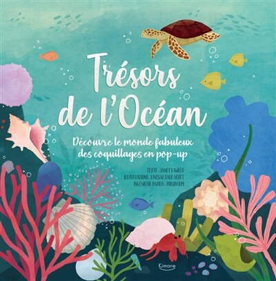 Front cover_Trésors de l'océan : découvre le monde fabuleux des coquillages en pop-up