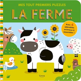 Front cover_La ferme : avec 4 adorables animaux à assembler !