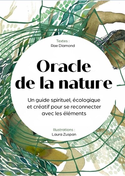 Front cover_Oracle de la nature Cantigee : guide spirituel pour se reconnecter à la nature