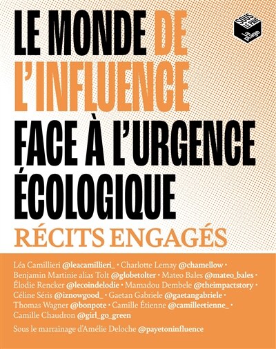 Couverture_MONDE INFLUENCE FACE A URGENCE ECOLOGIQUE