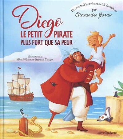Couverture_Diego, le petit pirate plus fort que sa peur