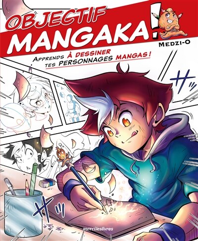 Front cover_Apprends à dessiner tes personnages mangas !