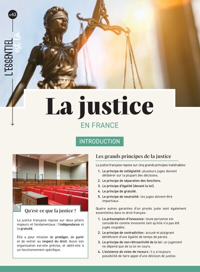 La justice en France