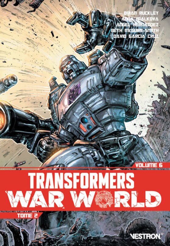Couverture_Transformers war world, Vol. 2