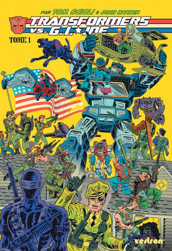 Front cover_Transformers vs. G.I. Joe, t. 01