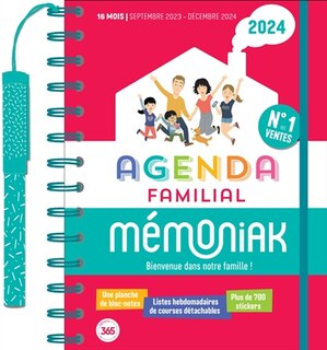 Front cover_L' essentiel agenda familial M&eacute;moniak 2024