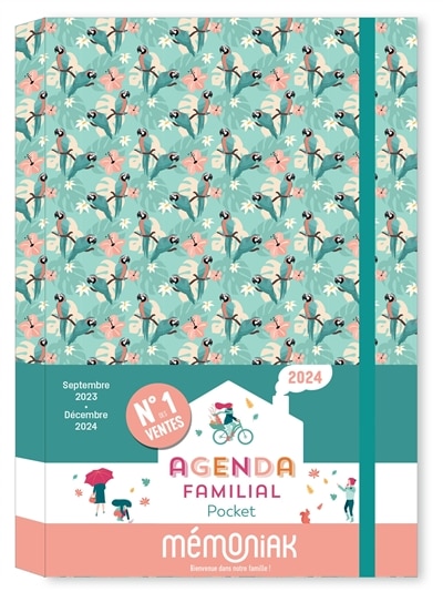 Front cover_Agenda familial pocket Mémoniak