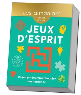 Front cover_Jeux d'esprit : en 365 jours : un jeu par jour pour booster vos neurones